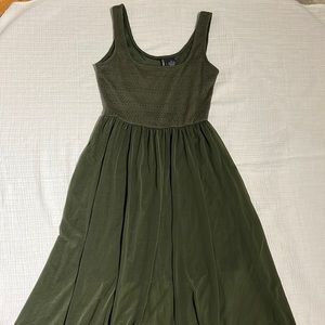 Military Green Sundress